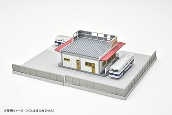 はしこ Amazon | 建物コレクション 建コレ 144-2 バスの駅 2 ジオラマ